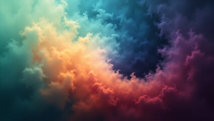 Fototapeta premium dramatic sky with clouds