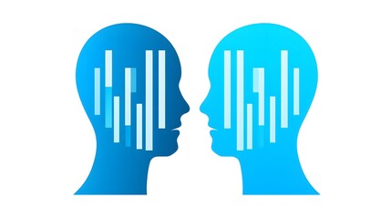 Obraz premium Cyan and Blue Head Shower Toolbar Icon Vector Pictogram for Web Design