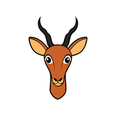 Fototapeta premium deer head vector