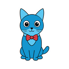 cat cartoon vector