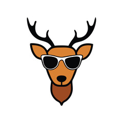 deer head vector