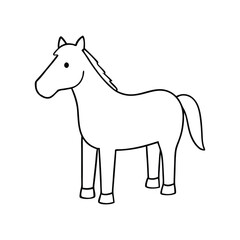 horse vector illustration