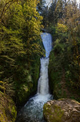 Bridal Veil Falls of Oregon in Spring 2025