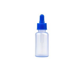 baby bottle and pacifier on transparent background