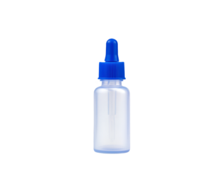 baby bottle and pacifier on transparent background
