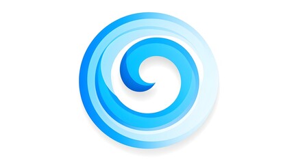 Refresh Rounded Flat Vector Icon for Web Design. Digital Technology Symbol Illustration.