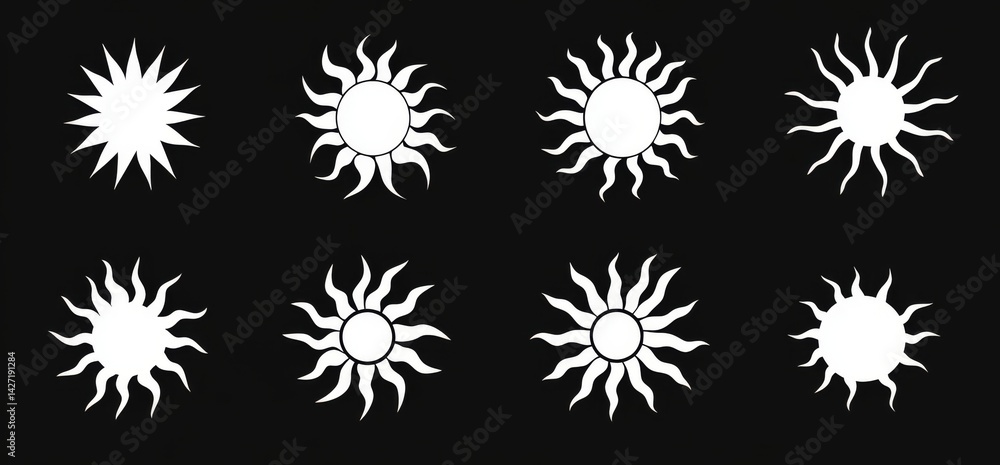 Poster a modern assortment of abstract background elements features brutalist and minimalist design, futuri