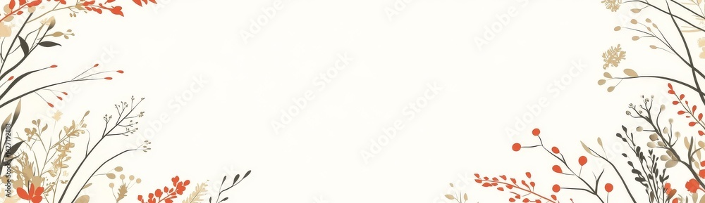 Poster abstract creative backgrounds in minimal trendy style with copy space for text are available as a pn