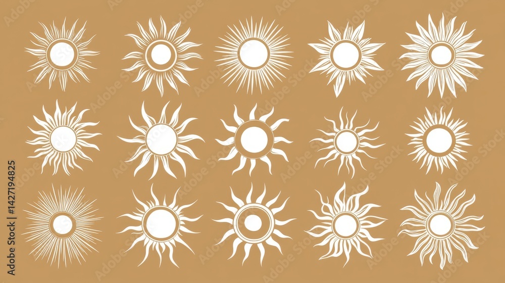 Poster the boho arch logo design element and frame, presented in a modern simple linear style, is ideal for