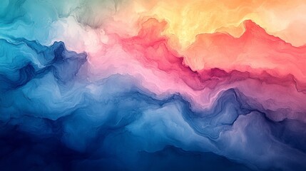 Abstract Marble Swirls in a Pastel Color Palette features a mesmerizing array of fluid patterns and swirling shapes, all presented in a soothing yet vibrant pastel color scheme