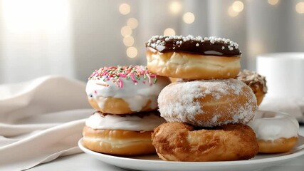 Fluffy circle: sweet crust, donut bake, golden ring, sugary glaze, oven delight, tasty round, pastry joy, warm snack, dough charm, frosting swirl, breakfast bliss, crumb pleasure, baked dessert.
