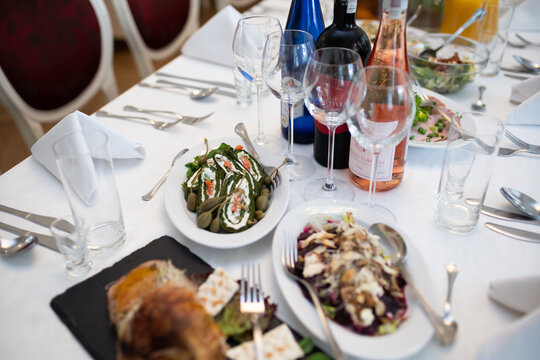 Indulge in an extraordinary upscale dining experience featuring gourmet meals along with fine wines