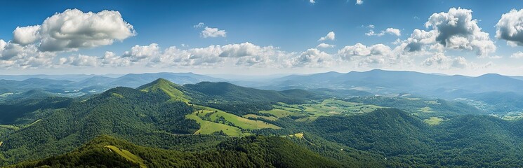 Obraz premium Landscape of Erul mountain near Kamenititsa peak, Bulgaria