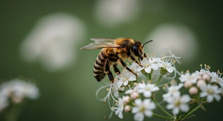 bee on a flower