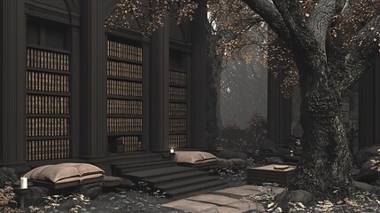 Book of Enoch illuminates sapphire havens etched in archaic script with whorls of deep cobalt ink beckoning the seeker to ascend through layers of translucent wonder