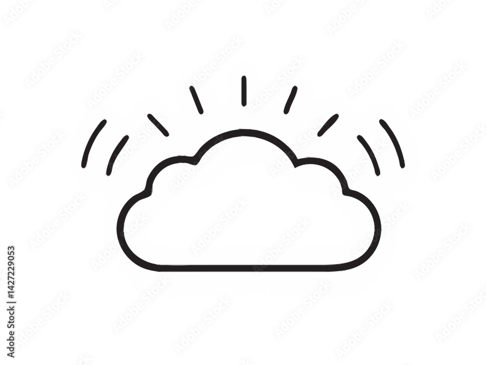 Poster cloud computing signal transmission network data wireless server technology