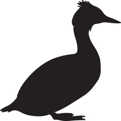 Grebe Silhouette