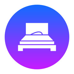 Single Bed Room Icon