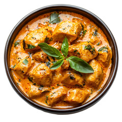 Delicious Chicken Tikka Masala in a Bowl Savory Indian Cuisine