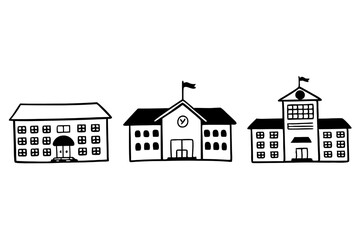 Fototapeta premium Private School building 