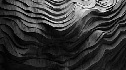Fototapeta premium Soft gray stained wood grain surface with a modern, calming aesthetic