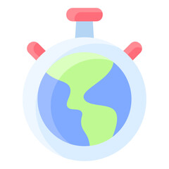 Earth Hour Stopwatch