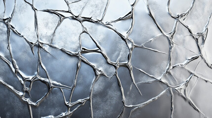 shiny silver abstract background.ai generative