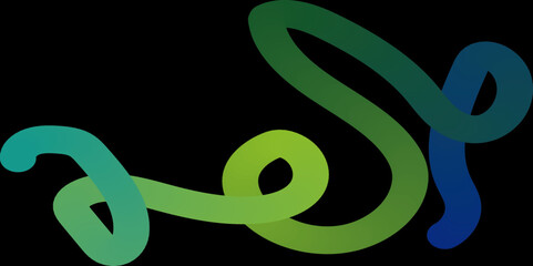 Abstract Colorful Swirls Gradient Vector Design Template. Vibrant grainy background,orange purple pink yellow color gradient curls,abstract wave shapes,dark retro banner poster