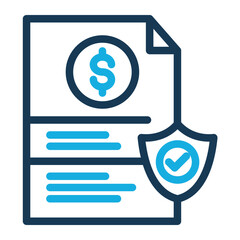 Invoice Icon # ECommerce Pack # Outline Color Style