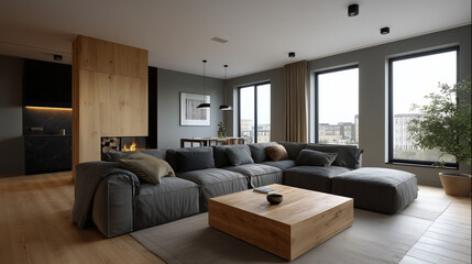 New living room interior