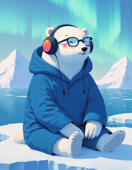 snowboarder with snowboard