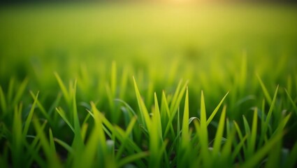 Fototapeta premium Closeup of Fresh Green Grass