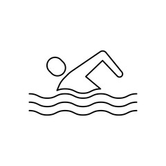 Swimming icon