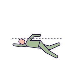 Swimming illustration