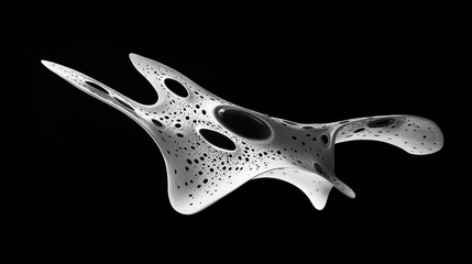 Abstract Biomorphic Form