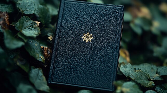 Showcase business innovation a minimalist card A calm palette of charcoal and muted gold highlights concepts of technology and creativity making it perfect for entrepreneurs and consulting firms