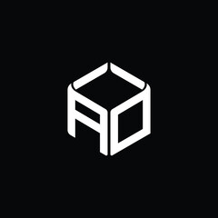 Modern Geometric Tech Logo Design