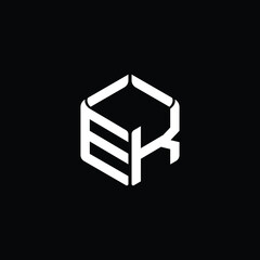 Modern Geometric Tech Logo Design