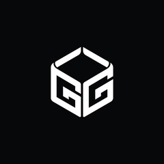 Modern Geometric Tech Logo Design