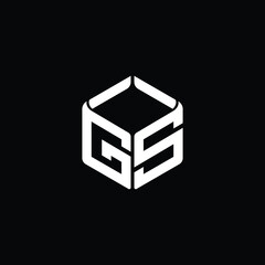 Modern Geometric Tech Logo Design