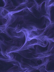 Obraz premium Abstract purple smoky swirls. Digital art background texture. Ideal for design projects and websites.