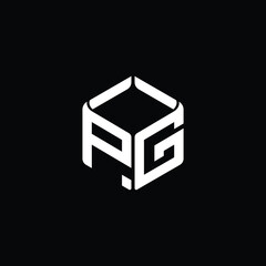 Modern Geometric Tech Logo Design