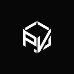 Modern Geometric Tech Logo Design