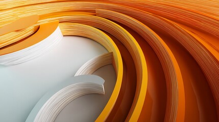 Abstract 3D gradient shapes representing business innovation corporate growth strategic vision ideal for startup presentations consulting backgrounds and leadership branding content