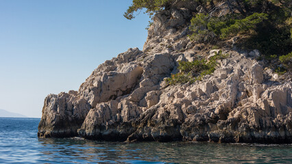 South side of Šolta island from the sea