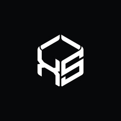 Modern Geometric Tech Logo Design