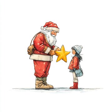 Christmas Star clip art preview