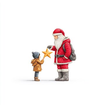 Christmas Star clip art preview