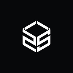 Modern Geometric Tech Logo Design