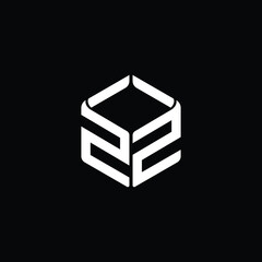 Modern Geometric Tech Logo Design